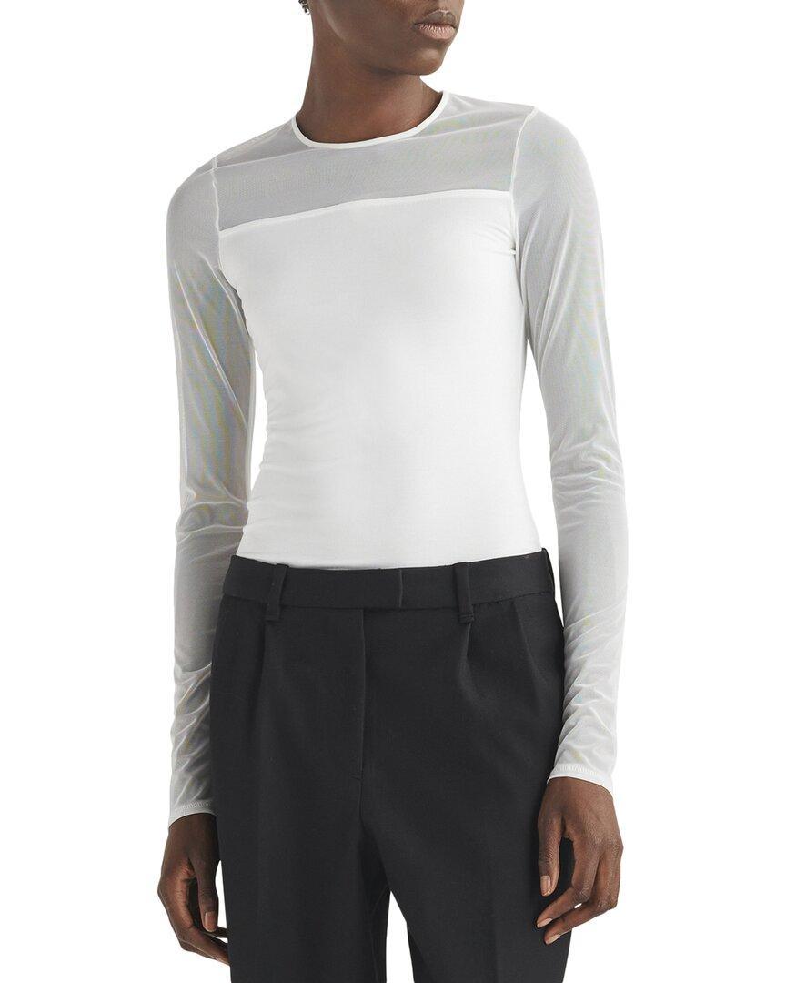 RAG & BONE Luca Mix Media Top In White product image