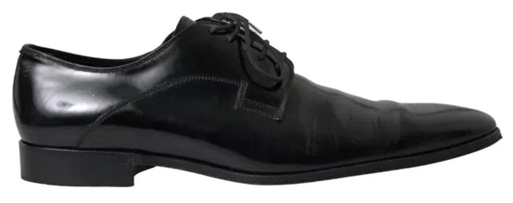 Black Polished Leather Formal Dress Shoes product image