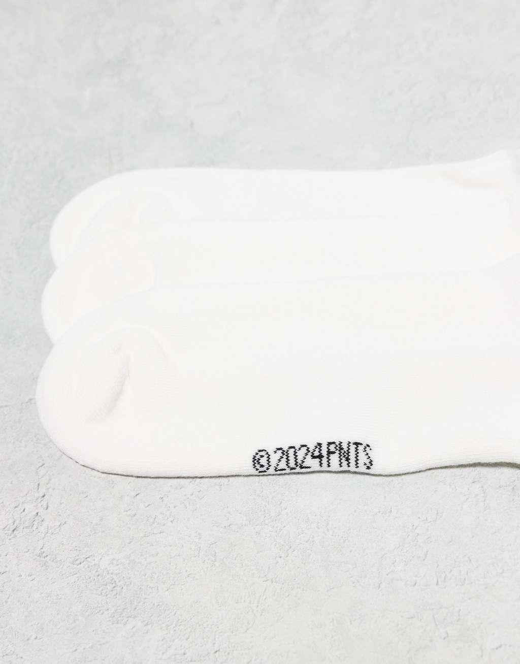 ASOS DESIGN 3 pack socks with cool Snoopy artwork in ecru Product Image