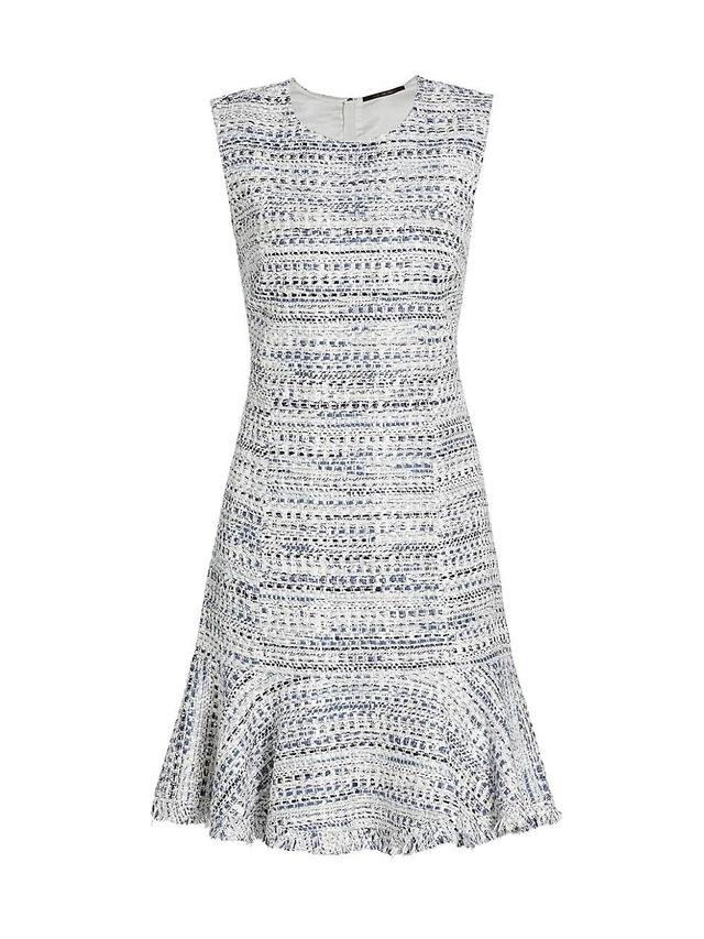 Womens Reed Cotton-Blend Tweed Dress Product Image