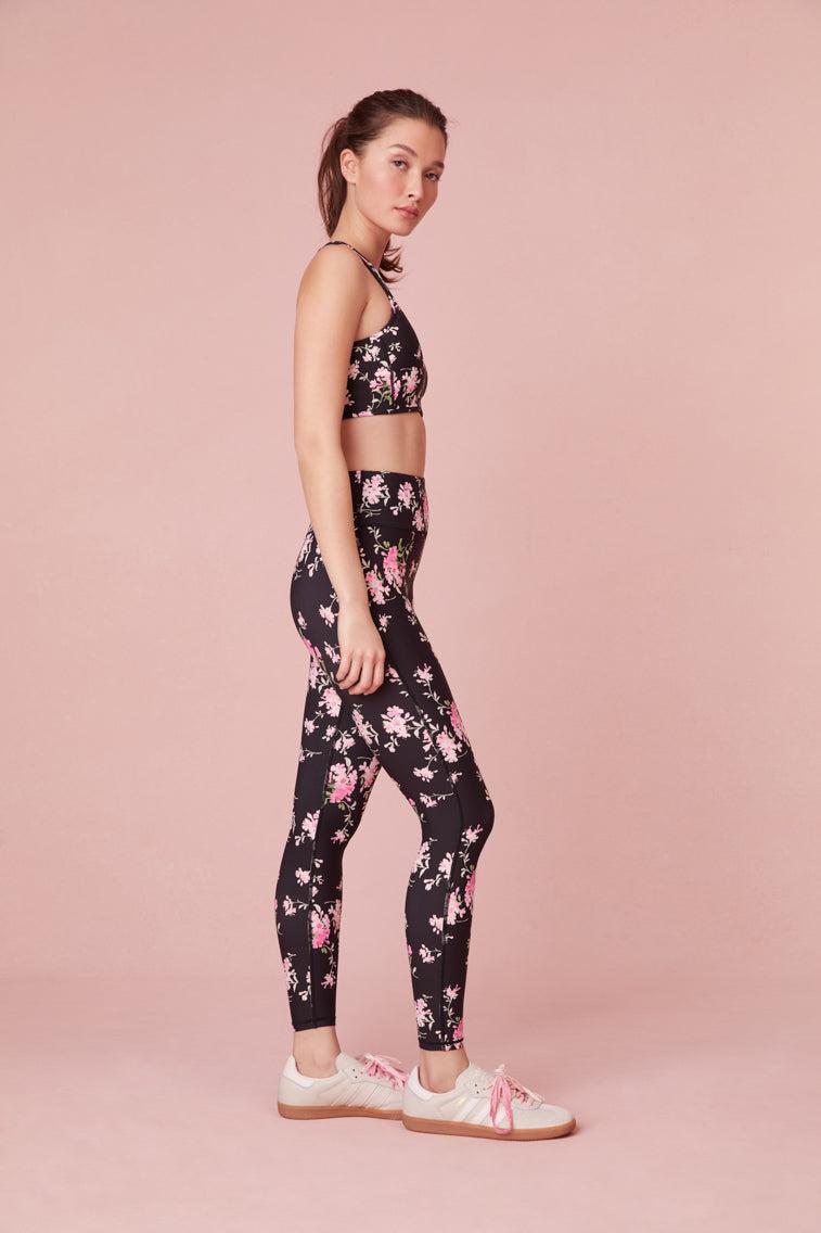 Jutta High-Rise Performance Floral Leggings Product Image