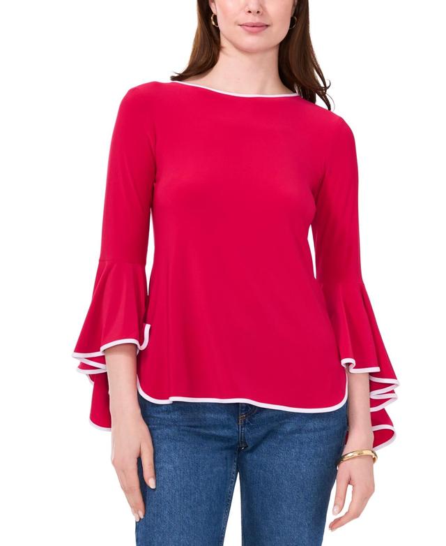 Sam & Jess Womens Bell-Sleeve Top Product Image