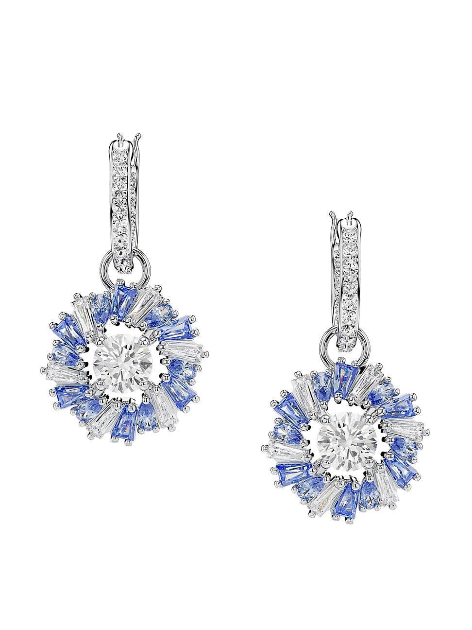 Swarovski Idyllia Huggie Hoop Drop Earrings Product Image