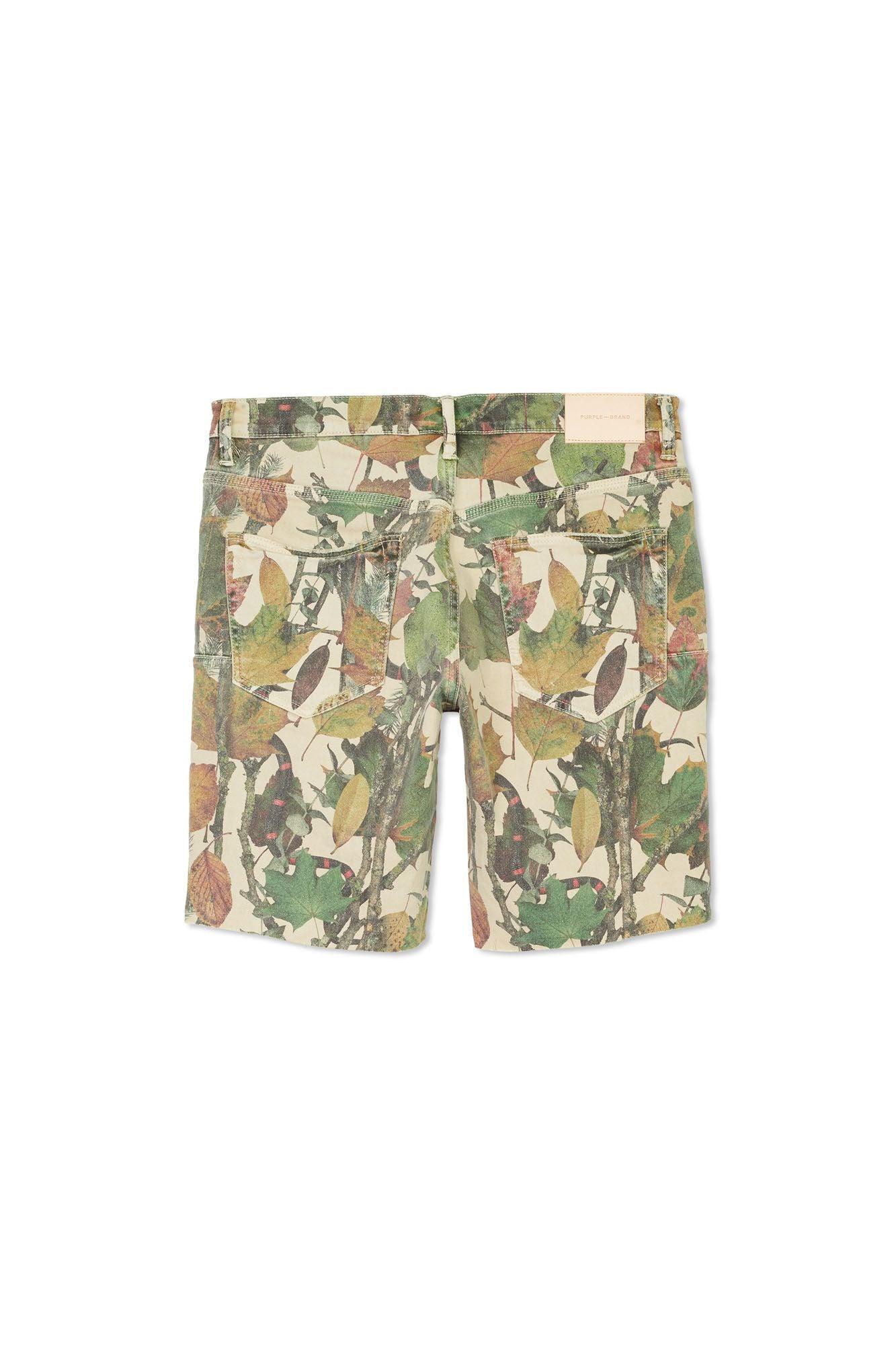 P020 MID RISE SHORT - Exclusive Washed Camo Tan Snake Male Product Image