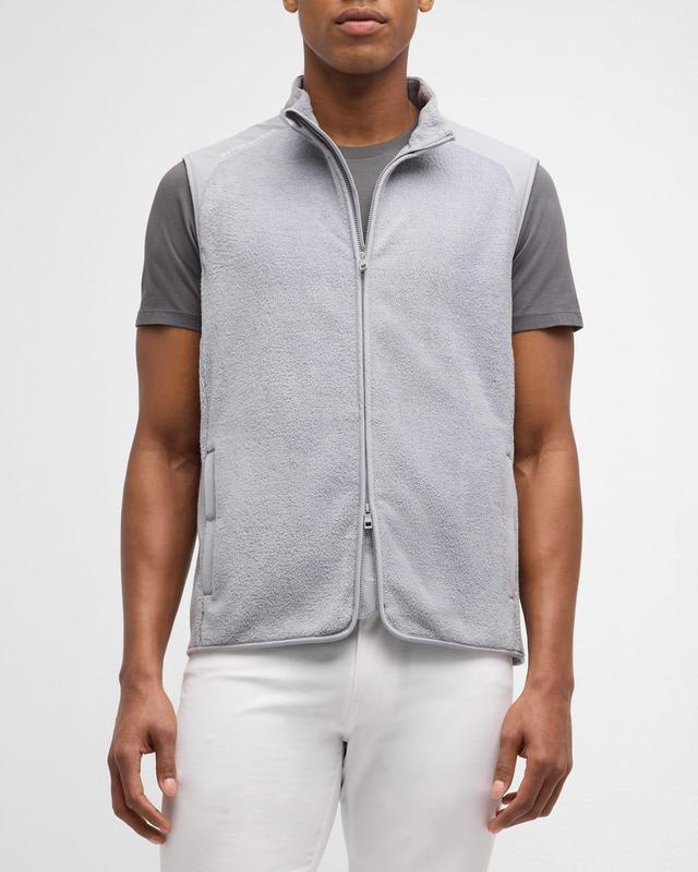 Peter Millar Fade Zip-Up Fleece Vest Product Image