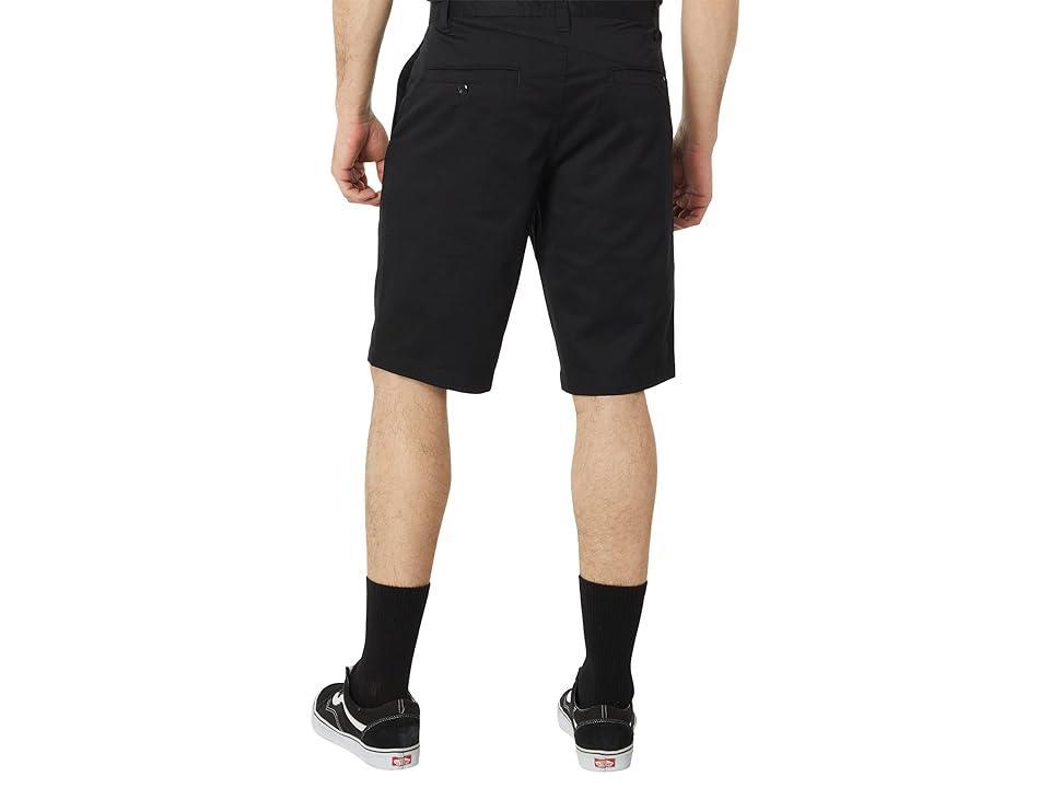 Volcom Frickin Modern Stretch 21 Chino Shorts (Black 3) Men's Shorts Product Image