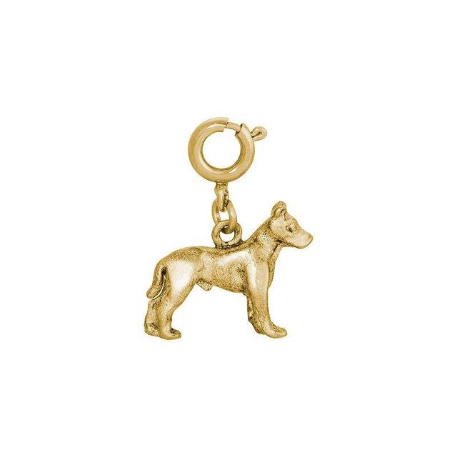 1928 American Terrier Dog Charm, Womens, Yellow Product Image