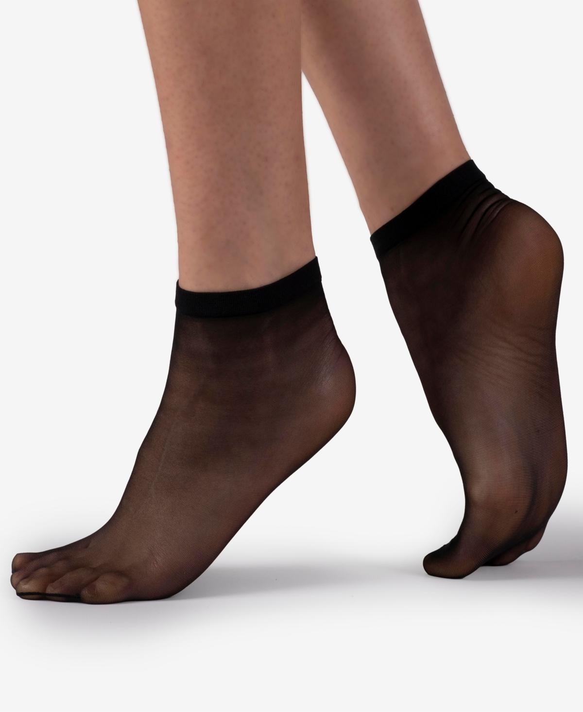 Italian Made Matte Silk Sheer Socks Product Image