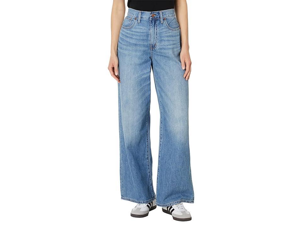 Madewell Superwide-Leg Jeans in Lelani Wash (Lelani Wash) Women's Jeans Product Image