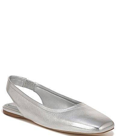 Sarto by Franco Sarto Flexa Antona Leather Ballet Slingback Flats Product Image