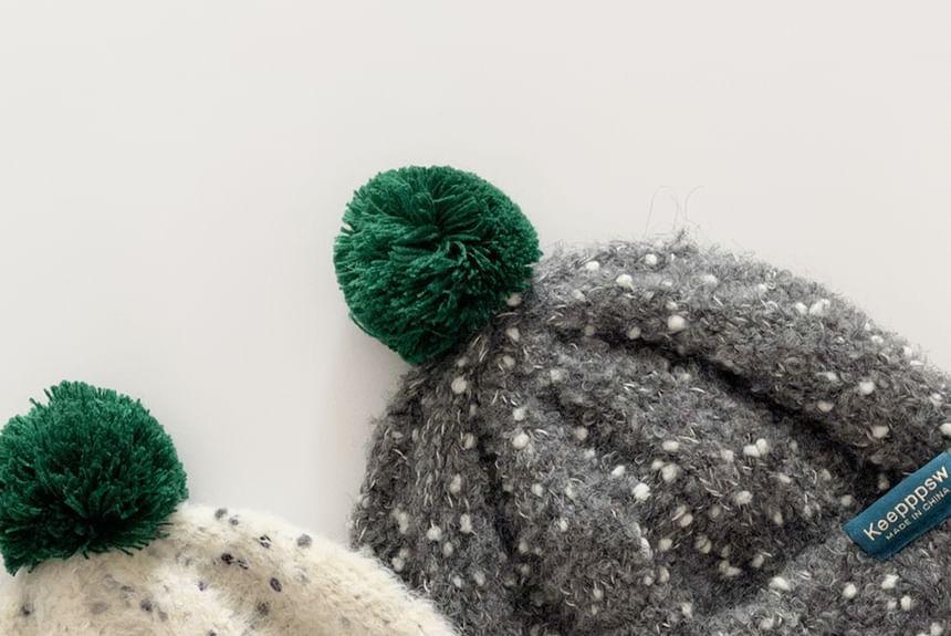 Dotted Pom Pom Beanie product image