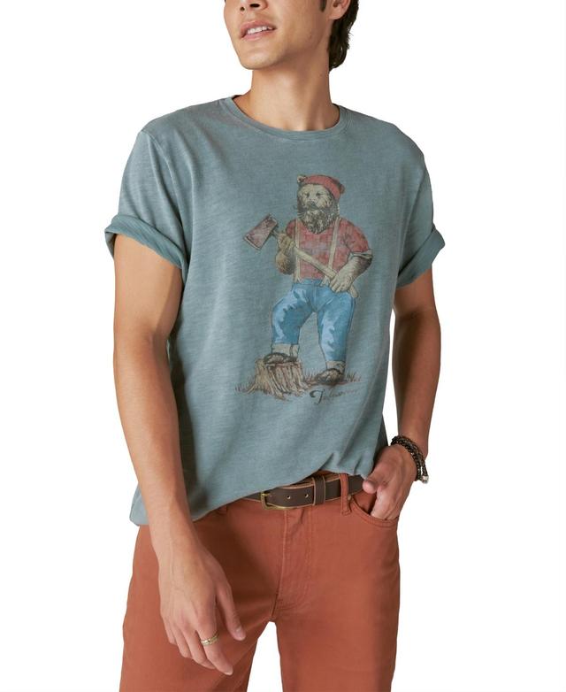 Lucky Brand Lumbear Jack Graphic T-Shirt Product Image