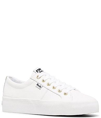 Keds Jump Kick Duo Leather Lace-Up Sneaker Product Image