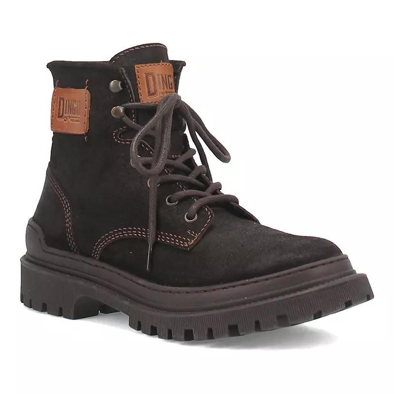 Dingo Mens High Country Suede Lug Sole Boots Product Image