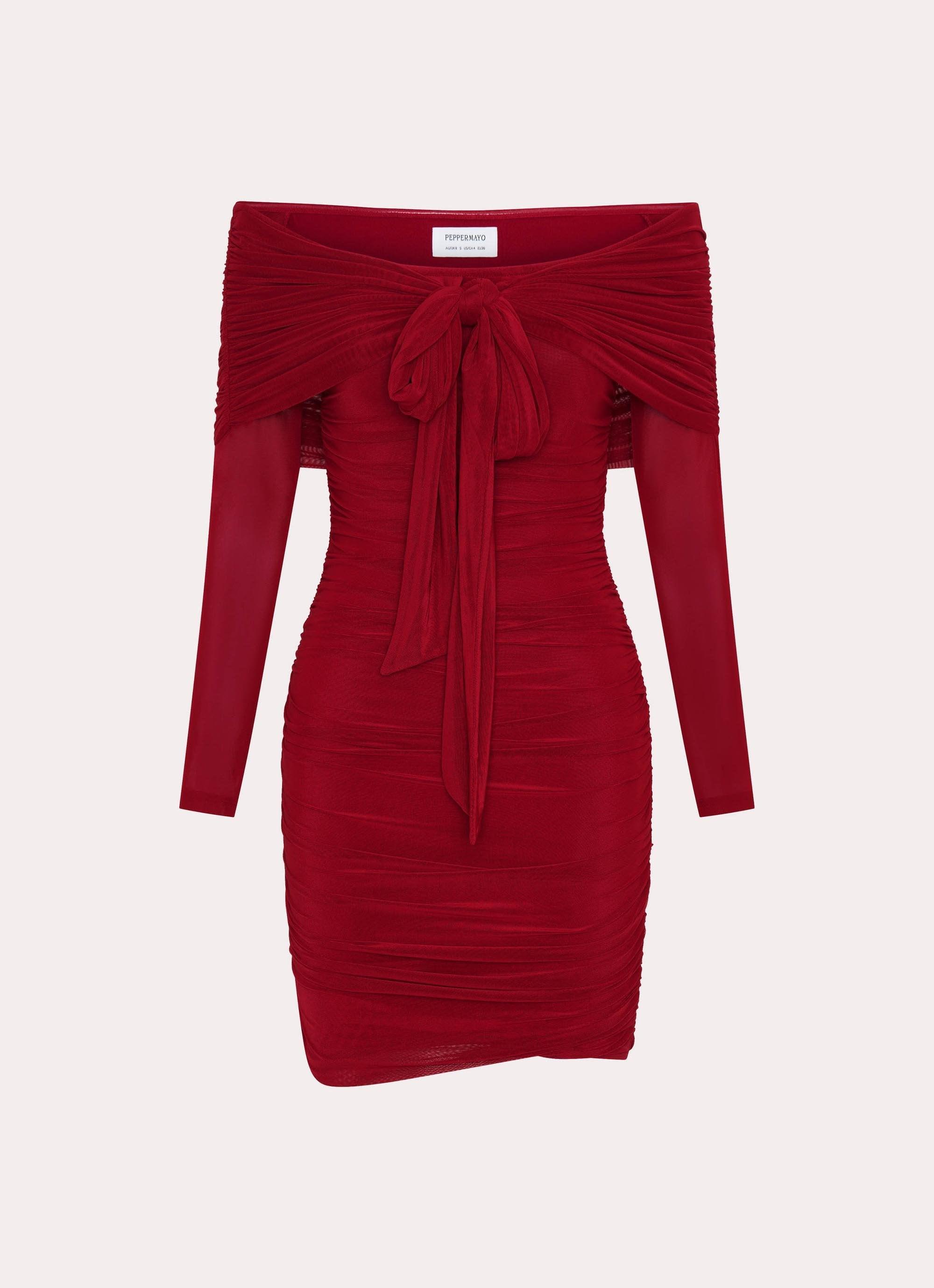 Temptation Mini Dress - Red Product Image