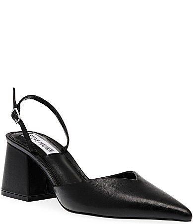 Steve Madden Courtnie Leather Slingback Dress Pumps Product Image