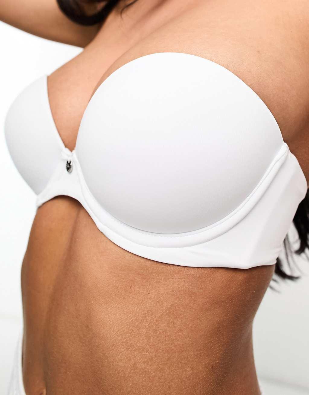 Boux Avenue A-DD cup strapless padded plunge bra Product Image