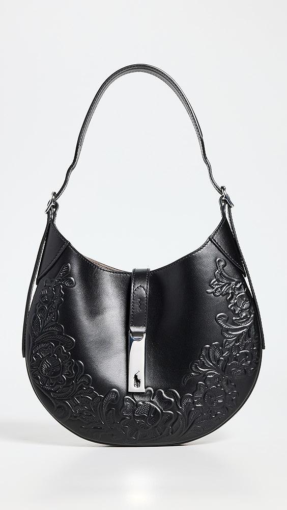 Polo Ralph Lauren ID Leather Small Shoulder Bag | Shopbop Product Image