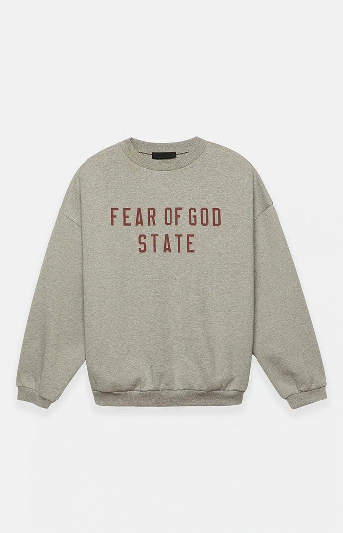 Fear of God Essentials Men's Fleece Crew Neck Sweatshirt - Product Image