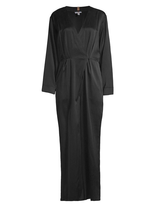 Lunya Long Sleeve Washable Silk Jumpsuit Product Image