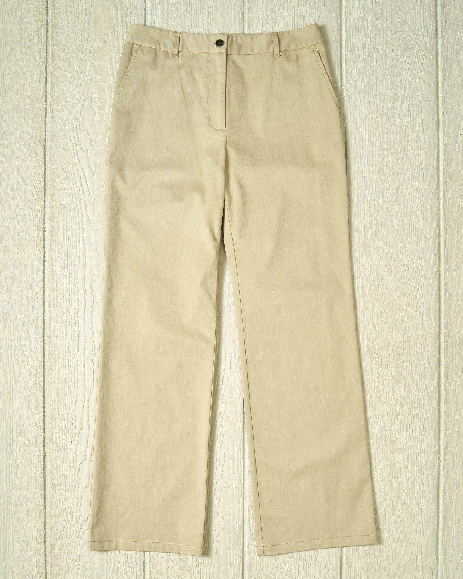 Women's Trousers in Khaki Product Image