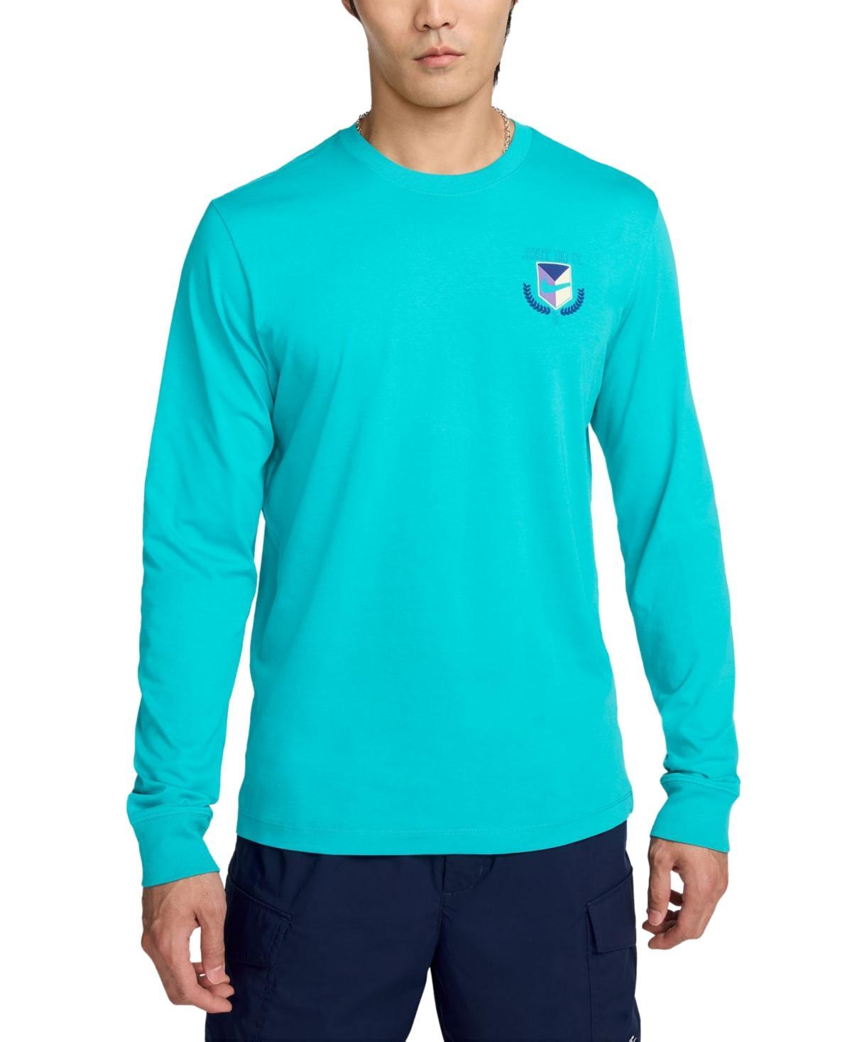 Nike Sportswear Mens Long Sleeve Crewneck Logo T-Shirt Product Image