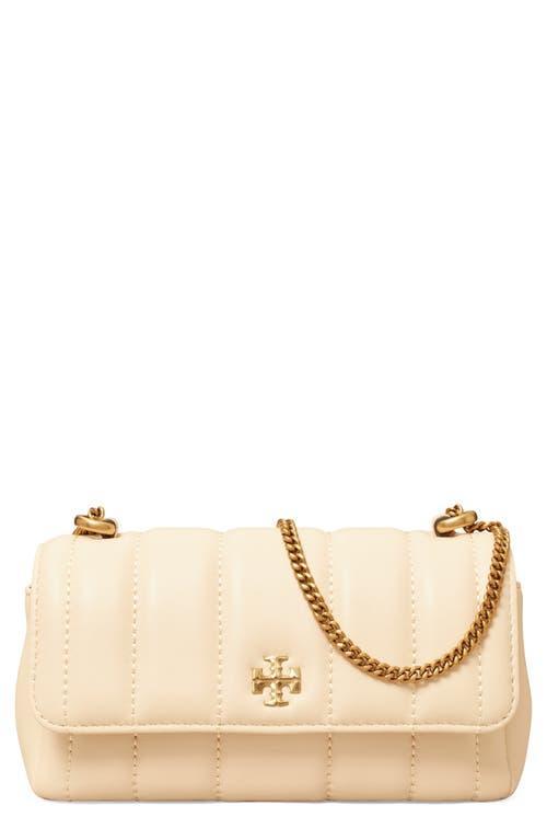 Tory Burch Mini Kira Flap Convertible Quilted Leather Shoulder Bag Product Image