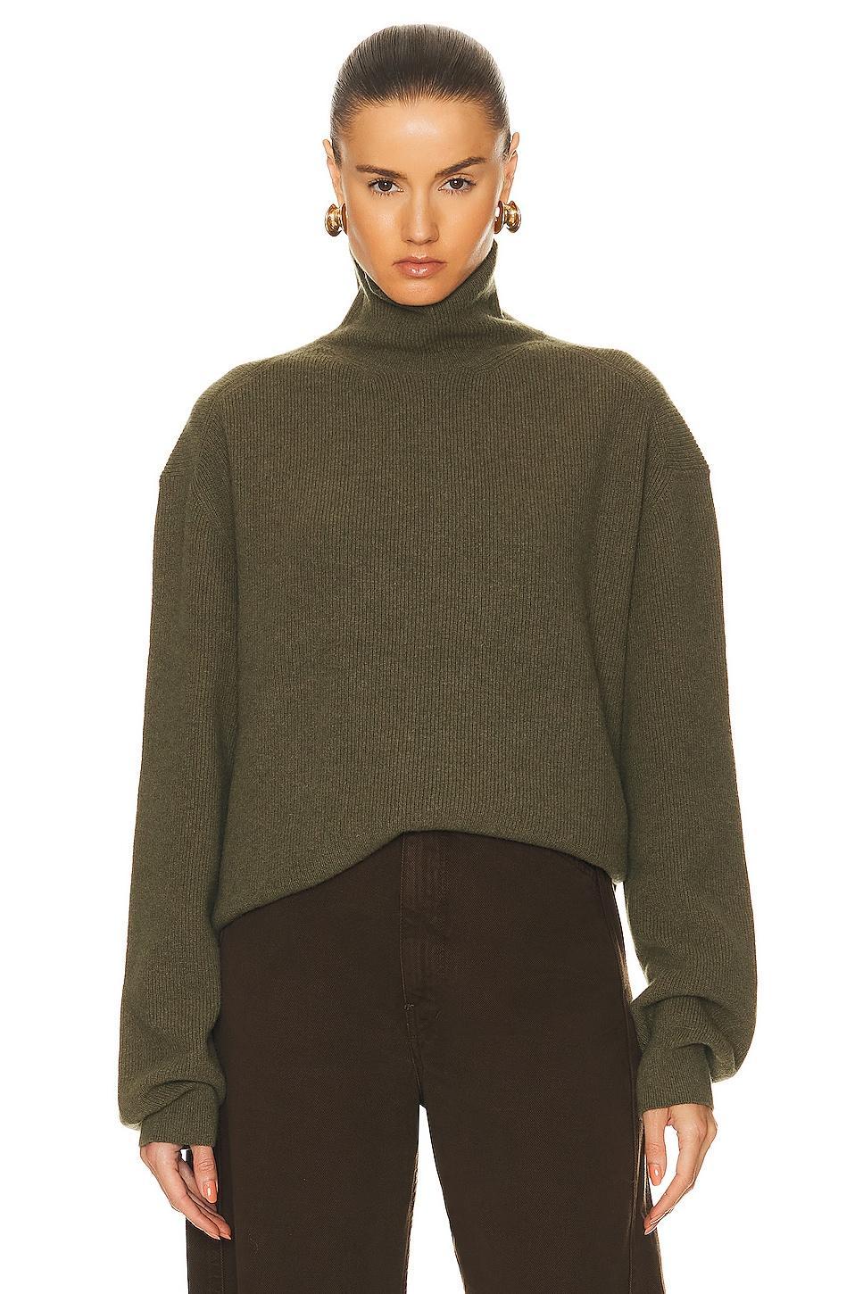 Lemaire Turtleneck Jumper in Army product image