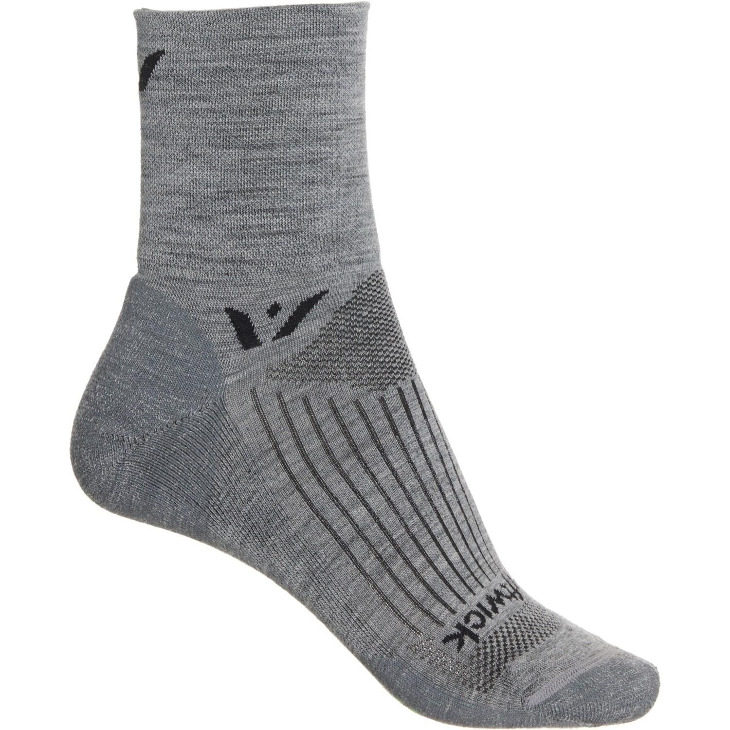 Swiftwick Pursuit Four Running Socks - Merino Wool, Quarter Crew (For Women) Product Image