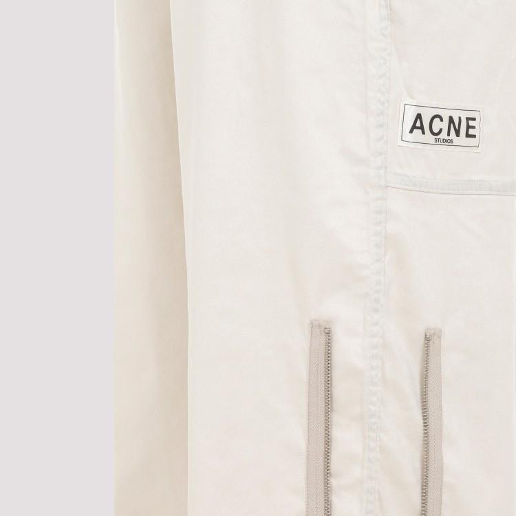 ACNE STUDIOS Wide-leg Cargo Trousers In Neutrals Product Image