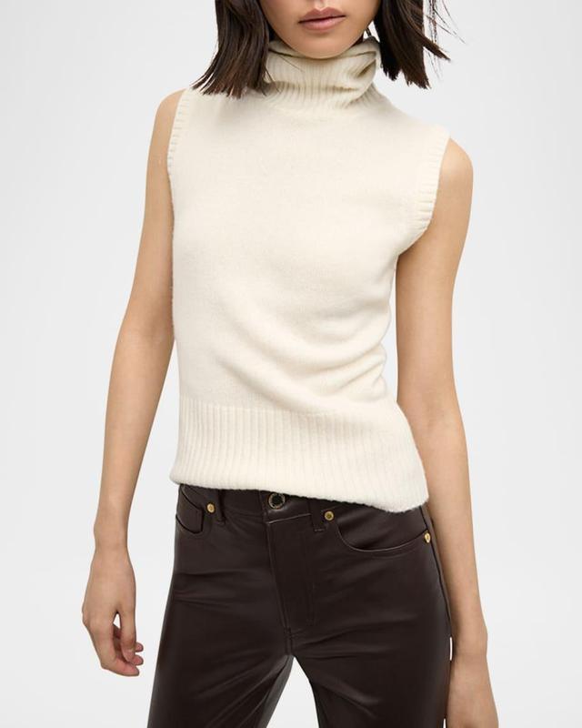 Mazzy Cashmere Turtleneck Shell Product Image