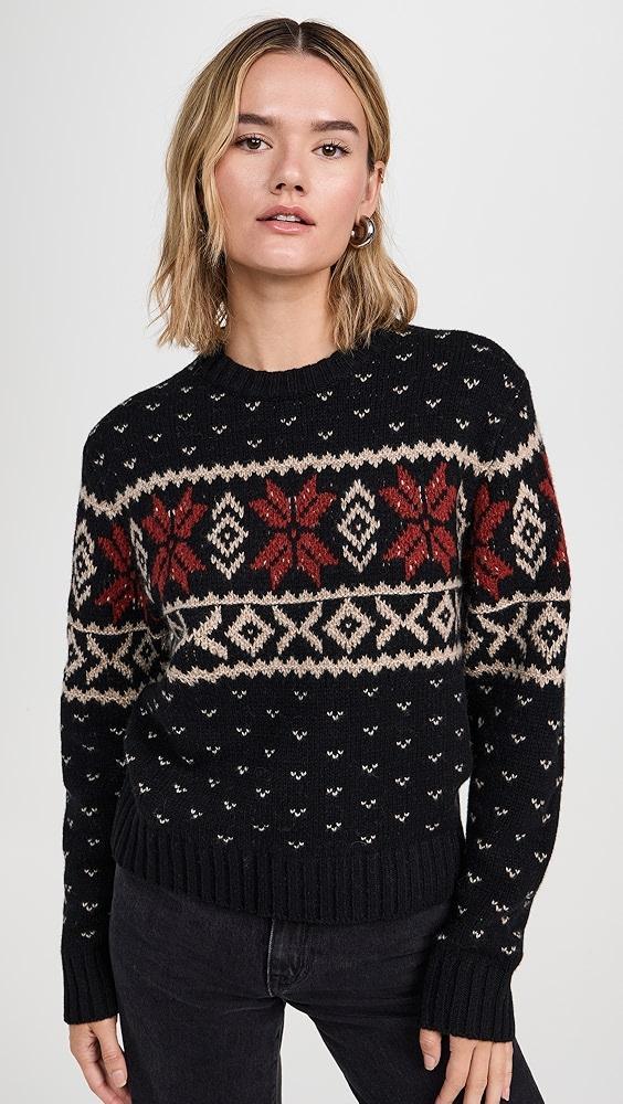 Polo Ralph Lauren Snowflake Long Sleeve Pullover Sweater | Shopbop Product Image