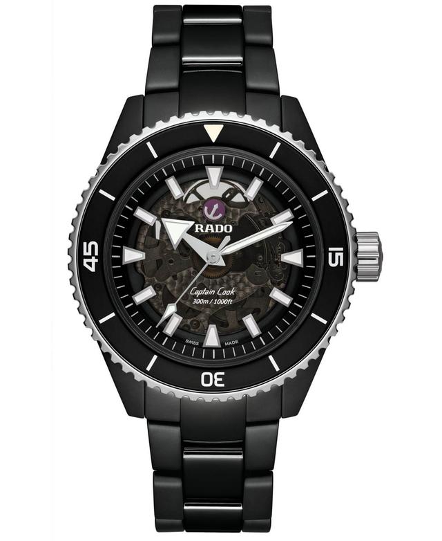 RADO Captain Cook High Tech Ceramic Automatic Bracelet Watch, 43mm Product Image