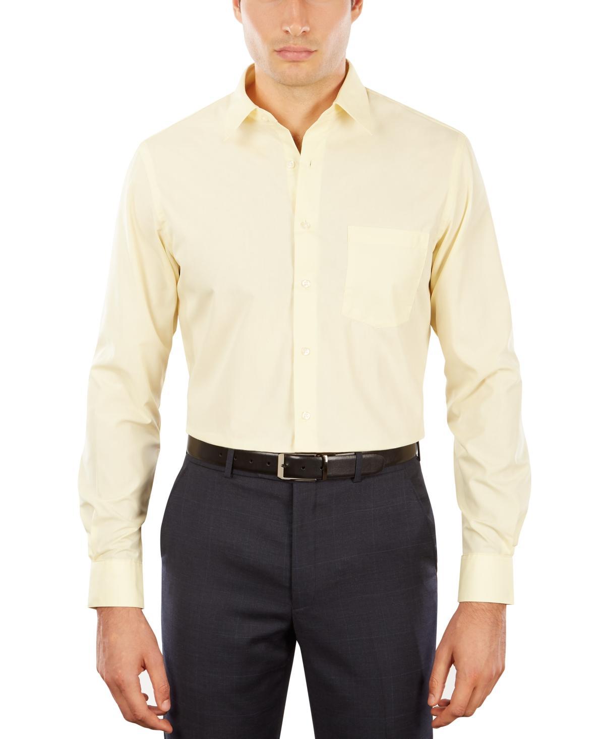 Van Heusen Mens Athletic Fit Poplin Dress Shirt Product Image