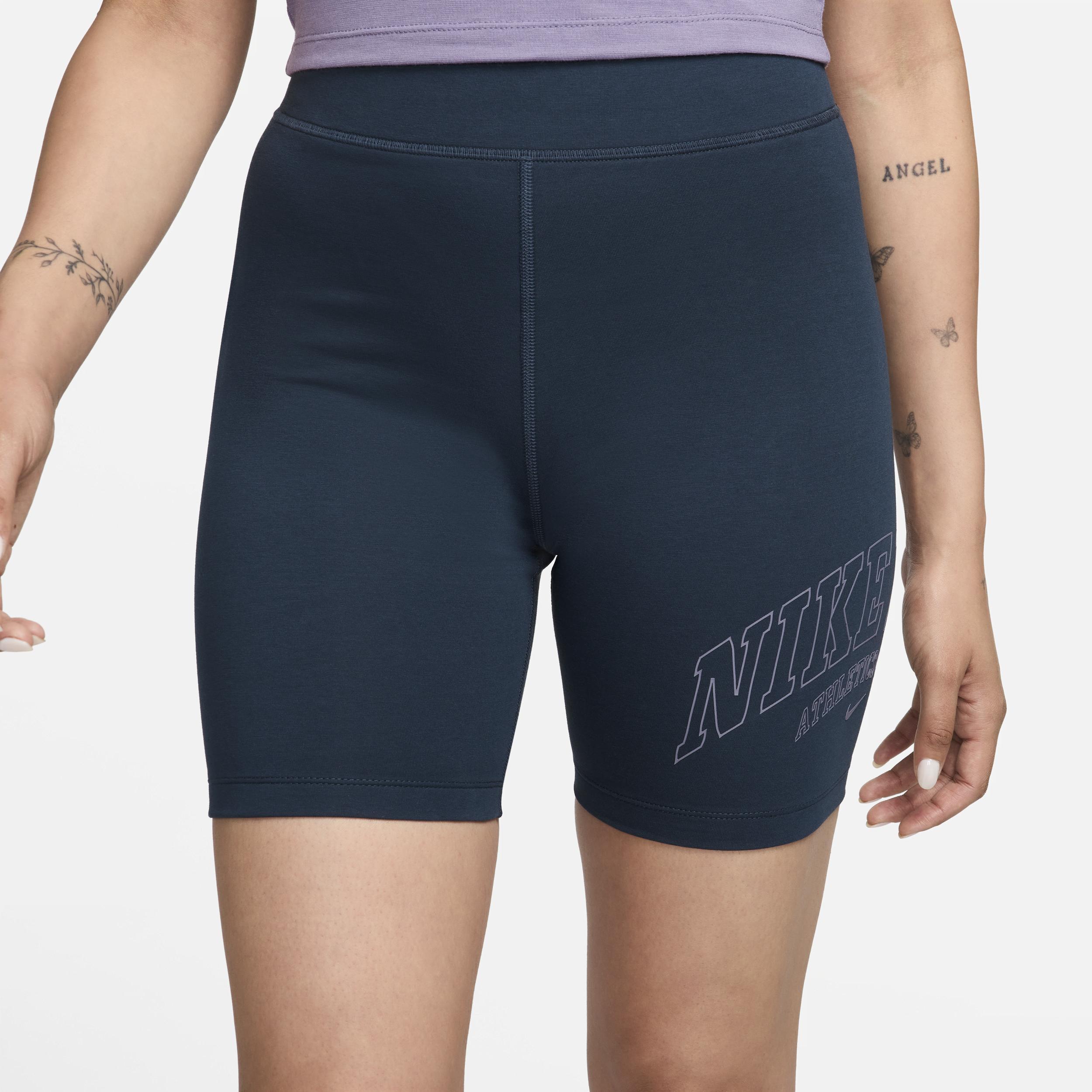 Women's Nike Sportswear Classic High-Waisted 8" Biker Shorts Product Image