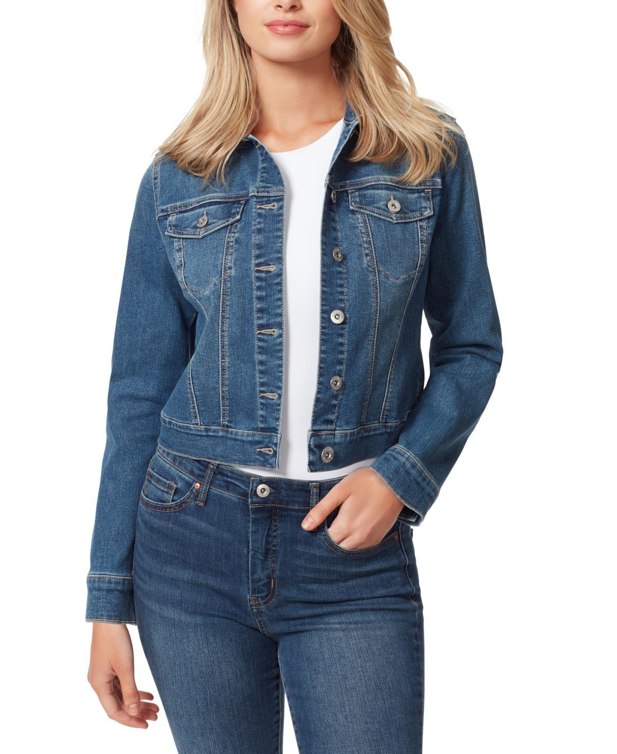 Jessica Simpson Pixie Long Sleeve Classic Denim Jacket Product Image