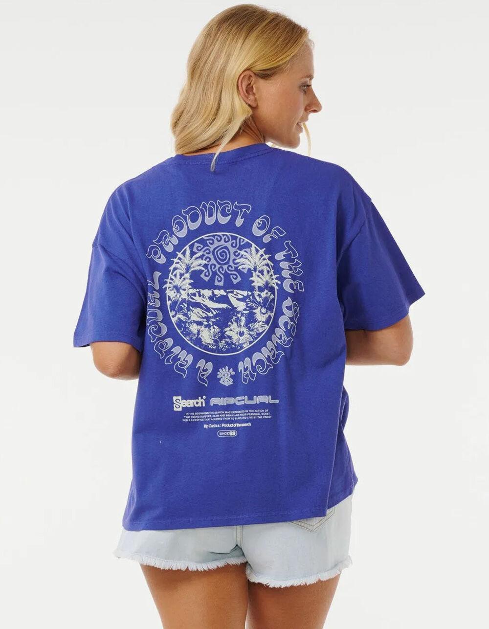 RIP CURL Arcadia Heritage Womens Boyfriend Tee Product Image