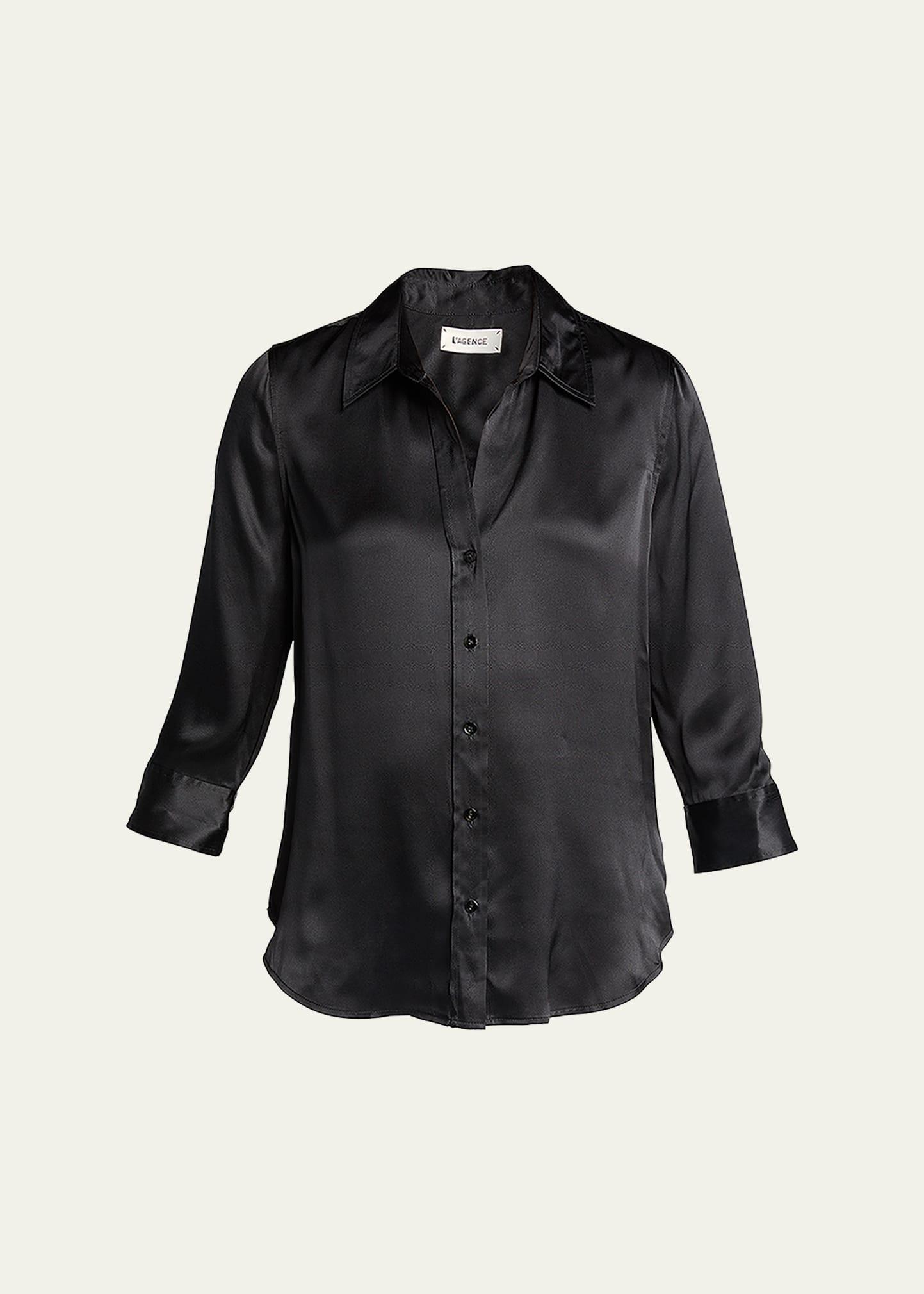 L'AGENCE Dani Blouse Size L, M, XL, XS. Product Image