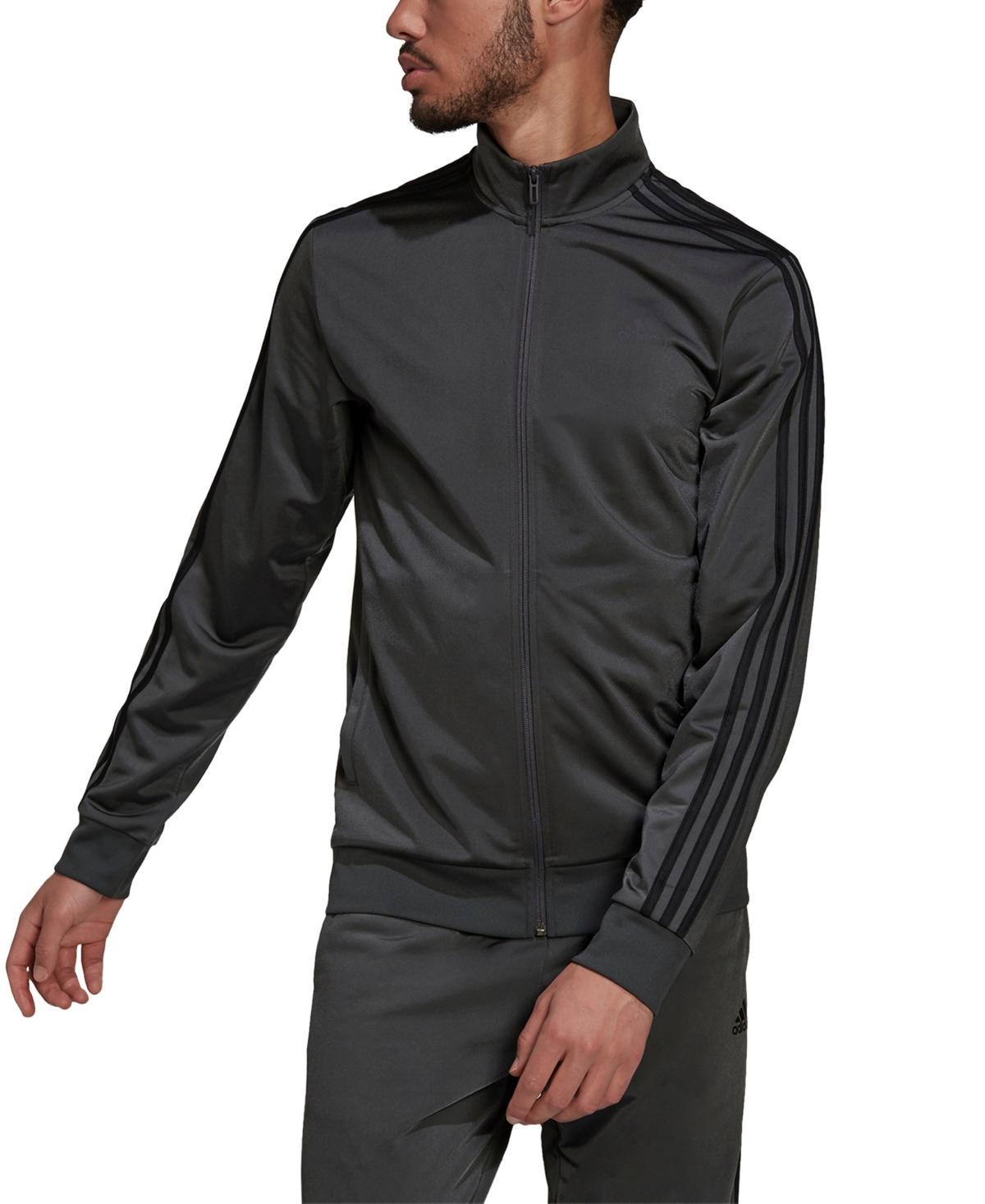 Mens adidas Tricot Track Jacket Black Product Image