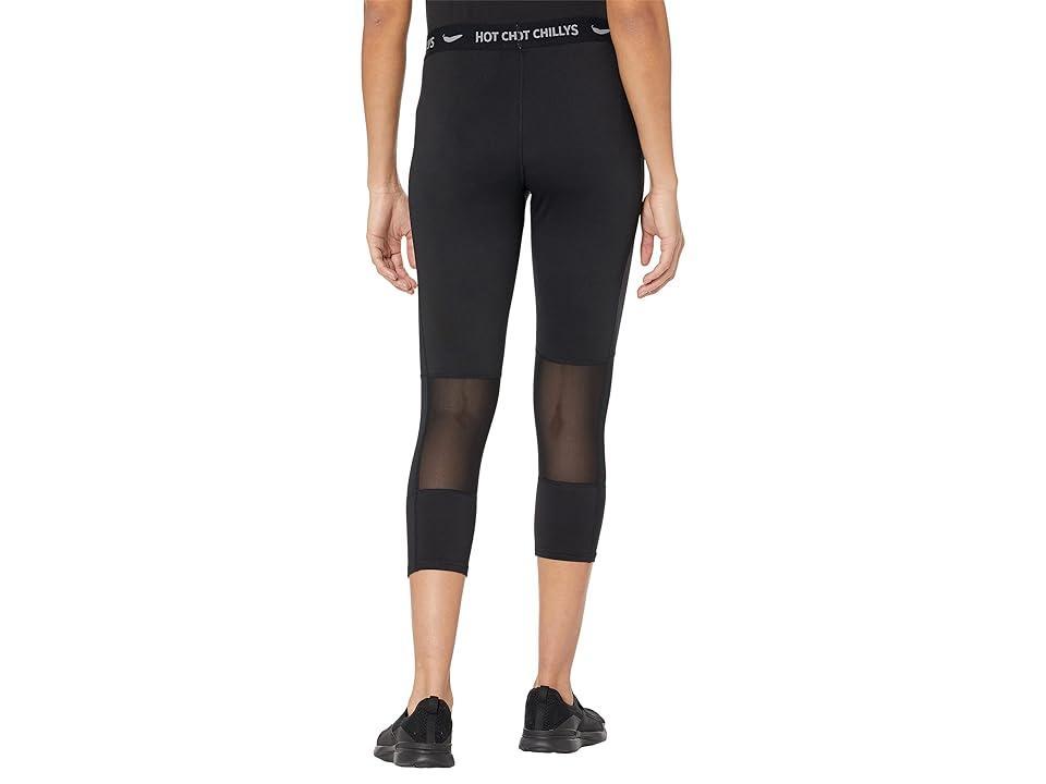 Hot Chillys Women's Micro-Elite Chamois Premiere Capri Tight Black Product Image