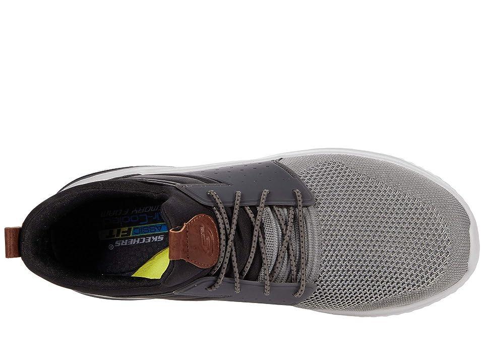 SKECHERS Delson 3.0 - Cicada Black) Men's Shoes Product Image