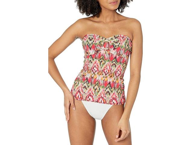 Bleu Rod Beattie Free Spirit Draped Bandini with Ring Women's Swimwear Product Image