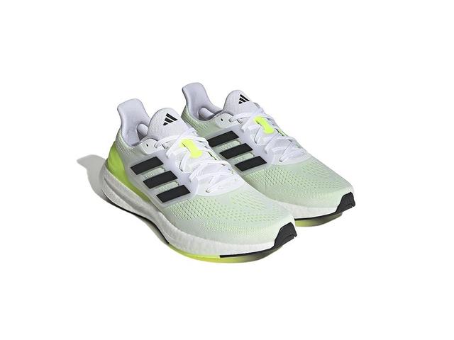 adidas Running Pureboost 23 (Footwear /Core Black/Lucid Lemon) Men's Shoes Product Image