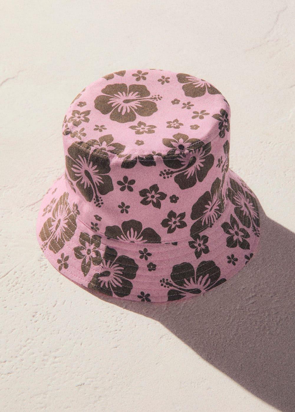 MANGO - Bucket print hat - One size - Women Product Image