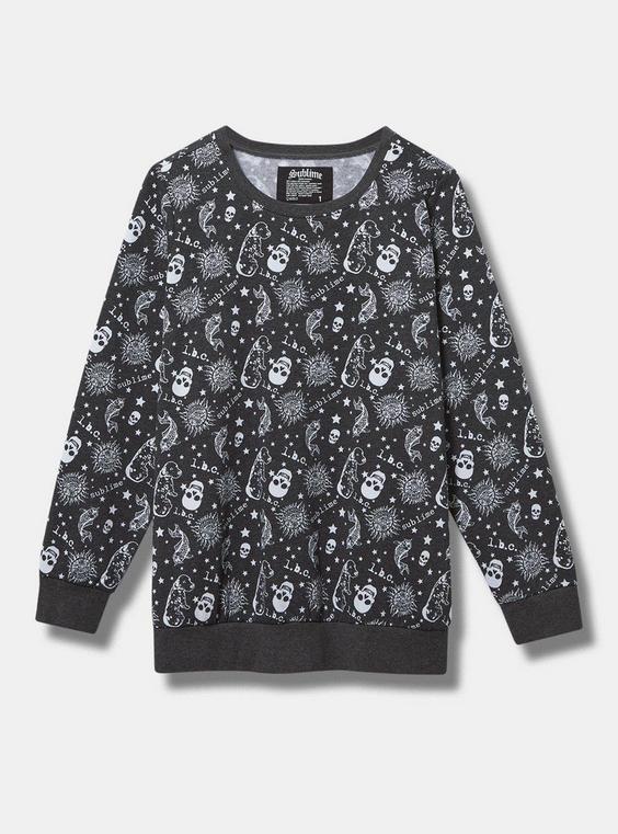 Sublime Cozy Fleece Crew All Over Print Sweatshirt Product Image