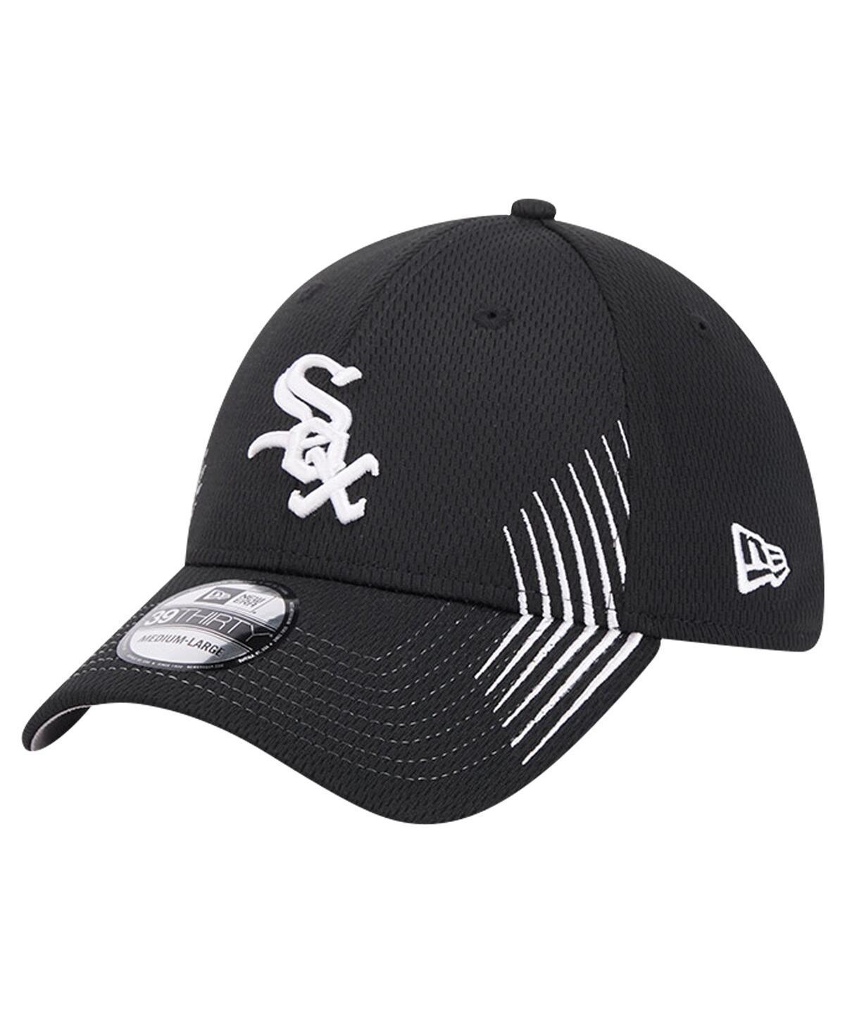 Mens New Era Chicago White Sox Active Dash Mark 39THIRTY Flex Hat Product Image