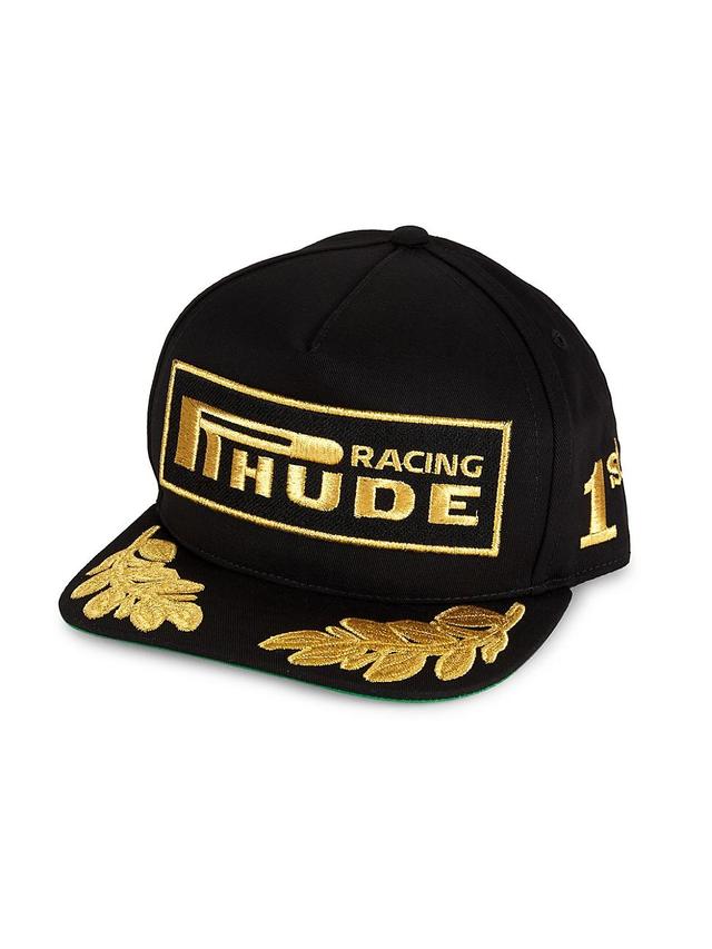 Mens 1st Place Logo-Embroidered Baseball Cap Product Image