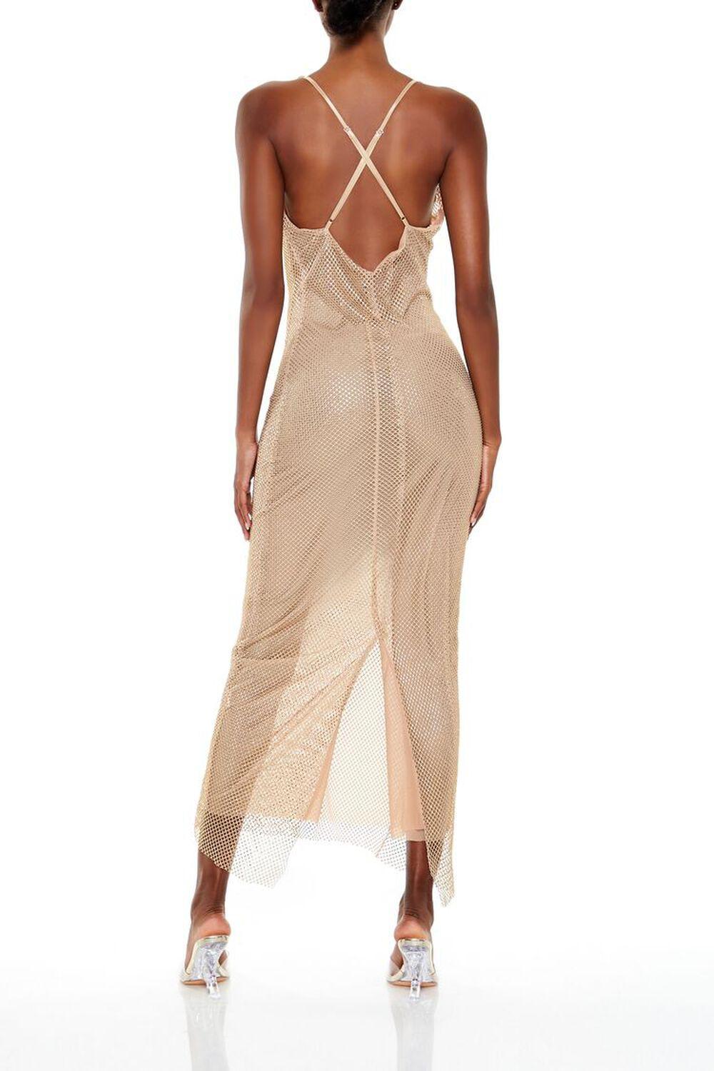 Fishnet Cowl Neck Maxi Dress | Forever 21 Product Image