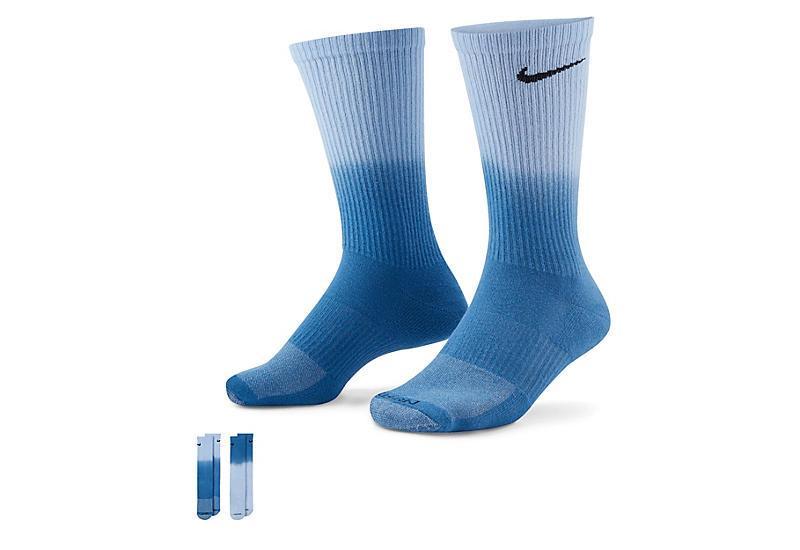 Nike Men's Large Everyday Plus Dip Dye Crew Socks 2 Pairs Product Image