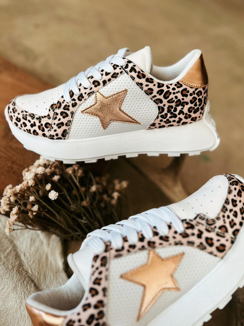 Smith Leopard Sneakers Product Image